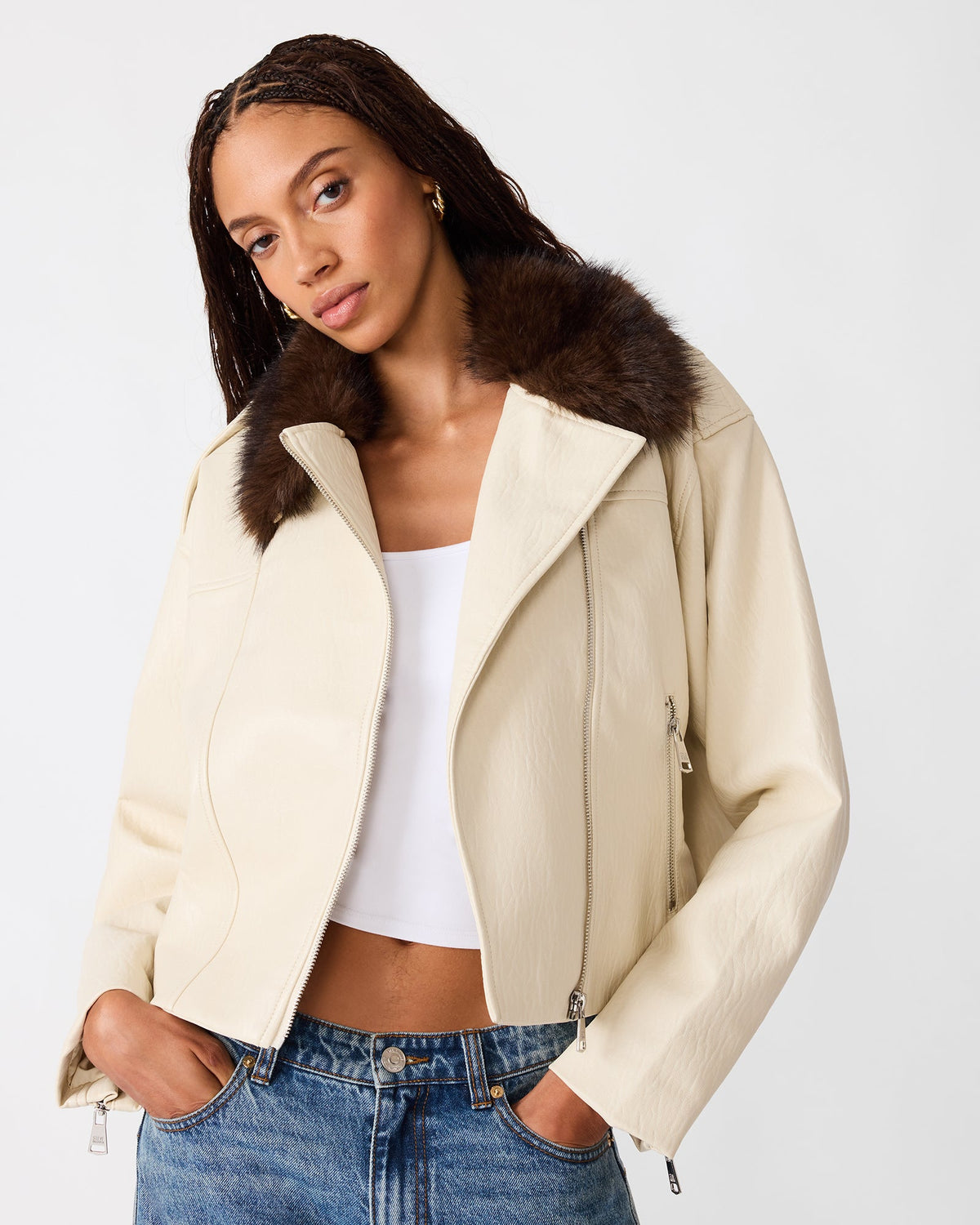 SILAS JACKET BONE  Famous | Online Store