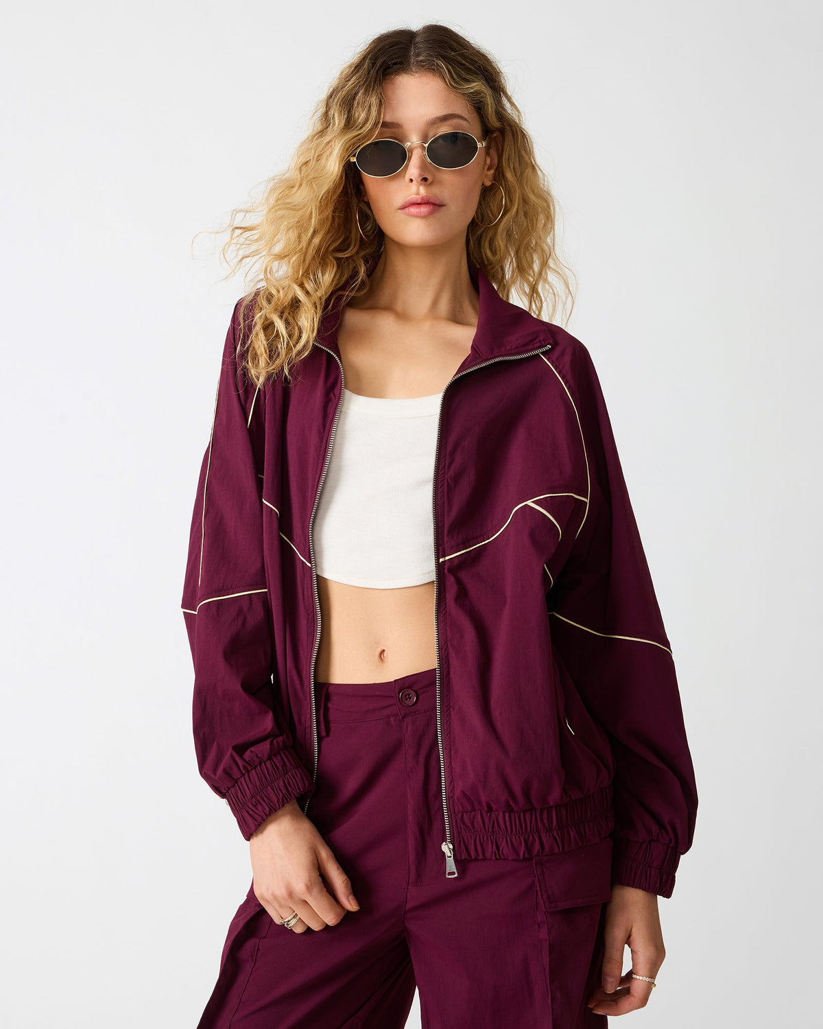 JACEY JACKET DEEP FIG  Famous | Online Store