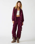 JACEY JACKET DEEP FIG  Famous | Online Store