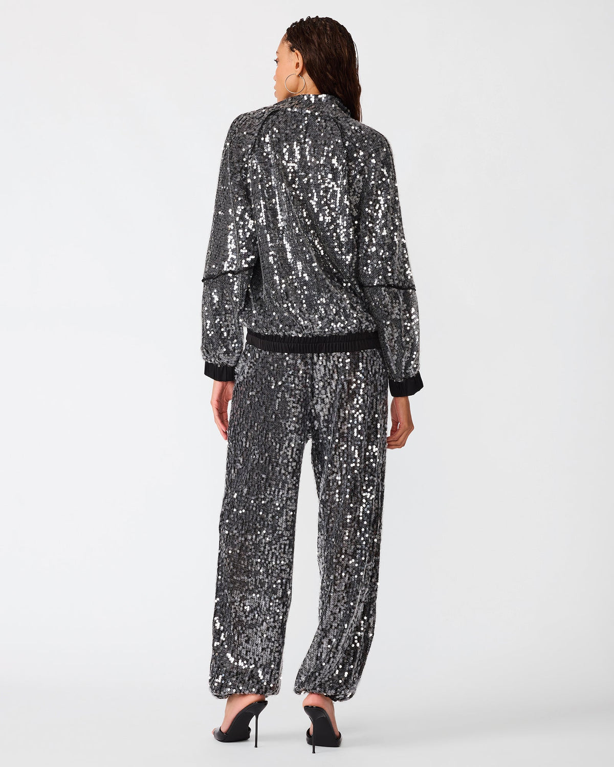 JACEY JACKET BLACK SEQUIN  Famous | Online Store