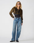 FELICITEY JACKET LEOPARD  Famous | Online Store