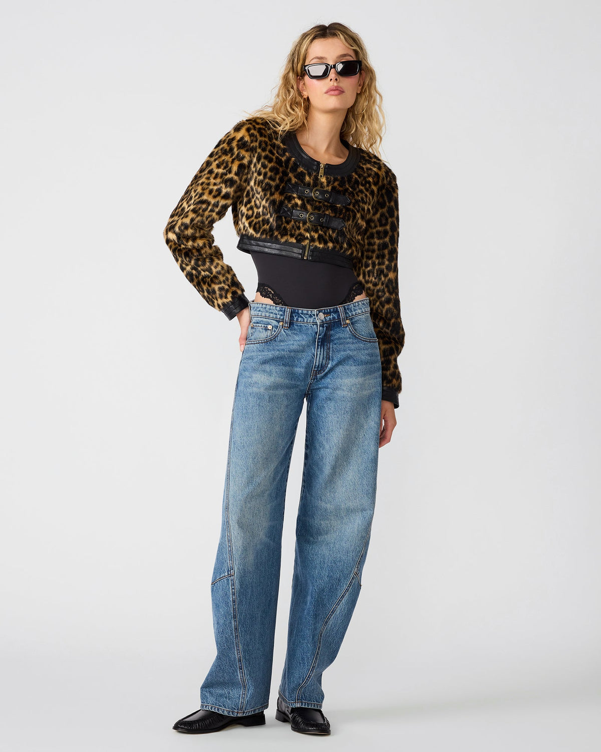 FELICITEY JACKET LEOPARD  Famous | Online Store
