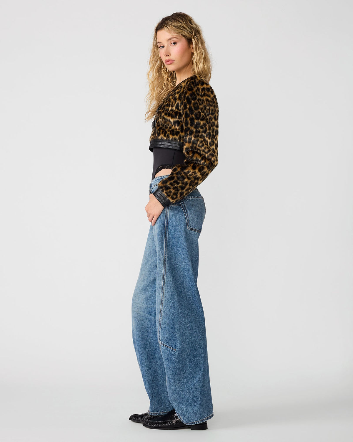 FELICITEY JACKET LEOPARD  Famous | Online Store