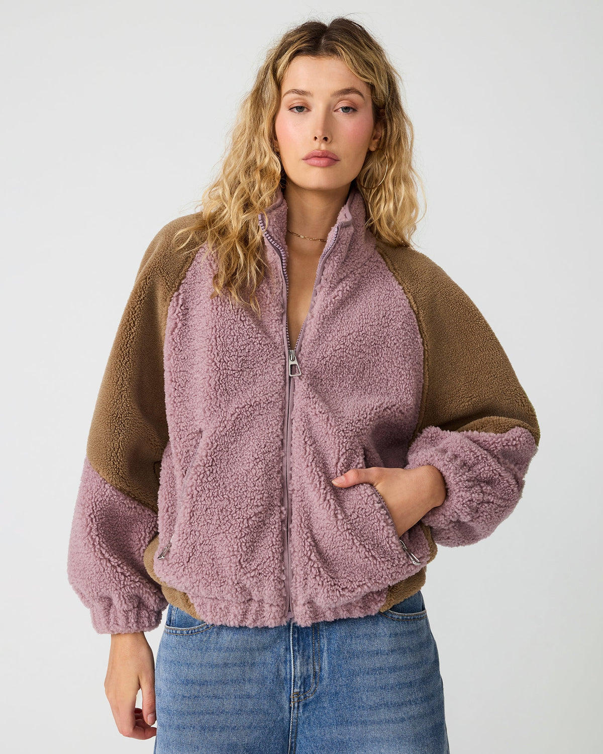 NINA SHERPA JACKET DUBERRY  Famous | Online Store
