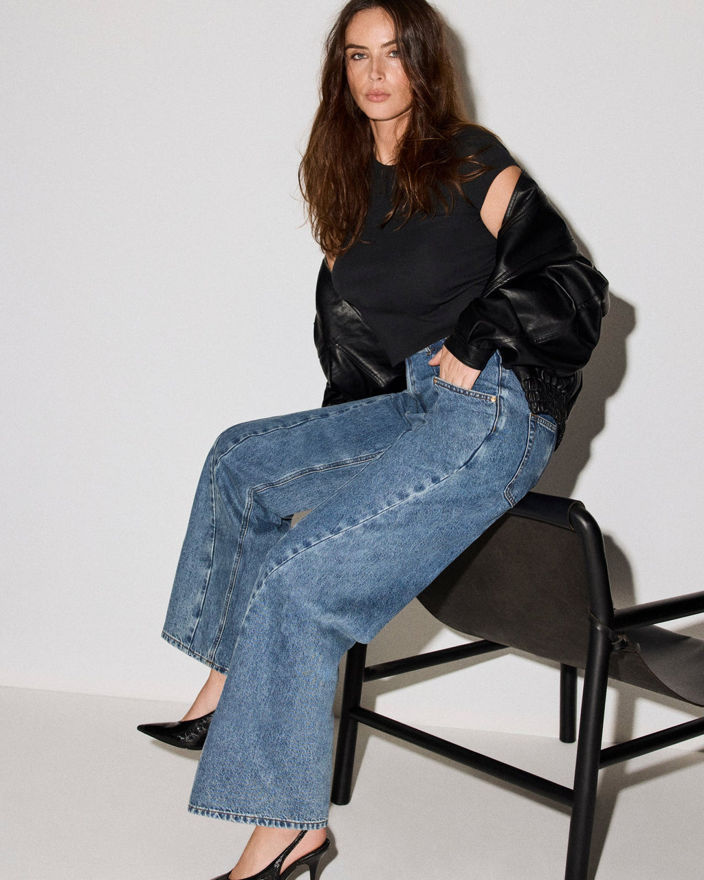 THE SEAMED SYDNEE JEAN IMPERIAL BLUE  Famous | Online Store