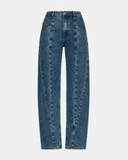THE SEAMED SYDNEE JEAN IMPERIAL BLUE  Famous | Online Store