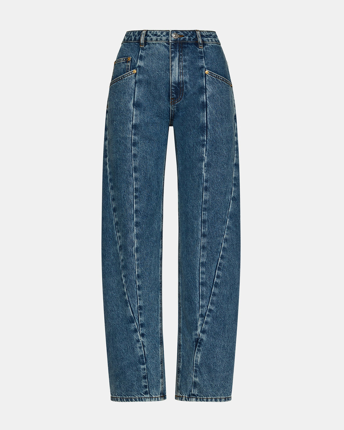 THE SEAMED SYDNEE JEAN IMPERIAL BLUE  Famous | Online Store