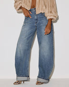 THE PERRY JEAN IMPERIAL BLUE  Famous | Online Store