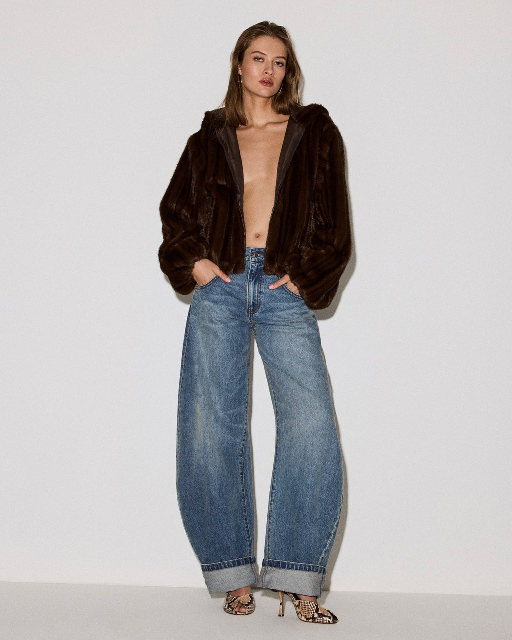THE PERRY JEAN IMPERIAL BLUE  Famous | Online Store