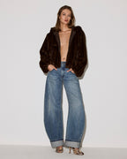 THE PERRY JEAN IMPERIAL BLUE  Famous | Online Store