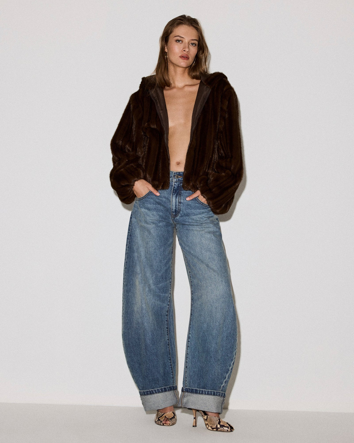 THE PERRY JEAN IMPERIAL BLUE  Famous | Online Store