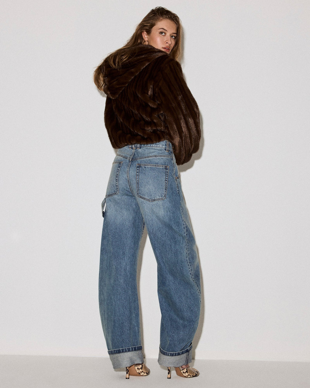 THE PERRY JEAN IMPERIAL BLUE  Famous | Online Store