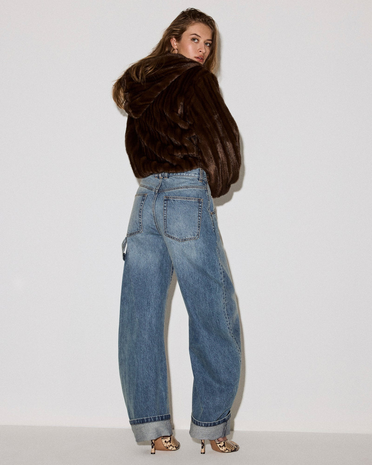 THE PERRY JEAN IMPERIAL BLUE  Famous | Online Store