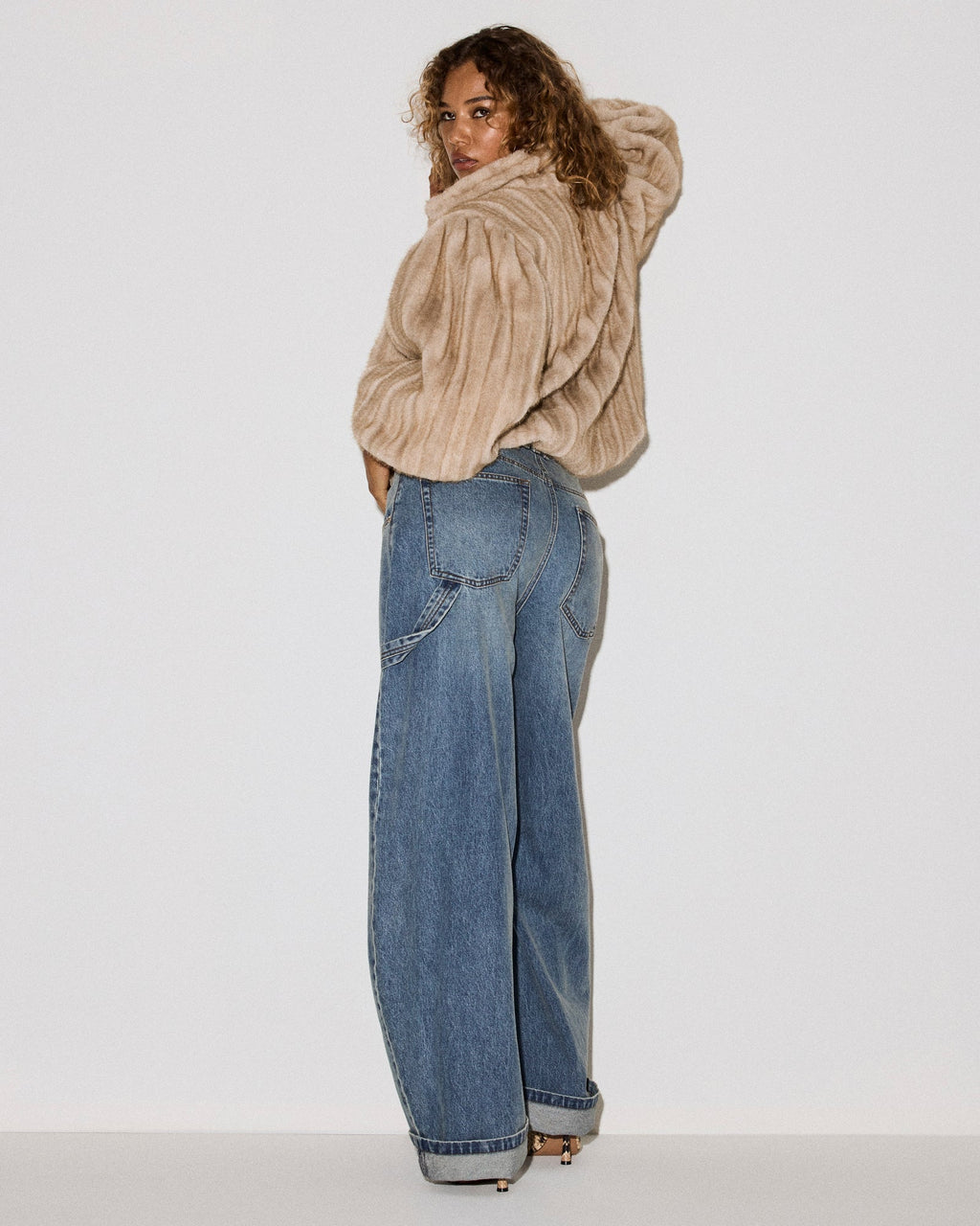 THE PERRY JEAN IMPERIAL BLUE  Famous | Online Store