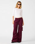 JACEY PANT DEEP FIG  Famous | Online Store