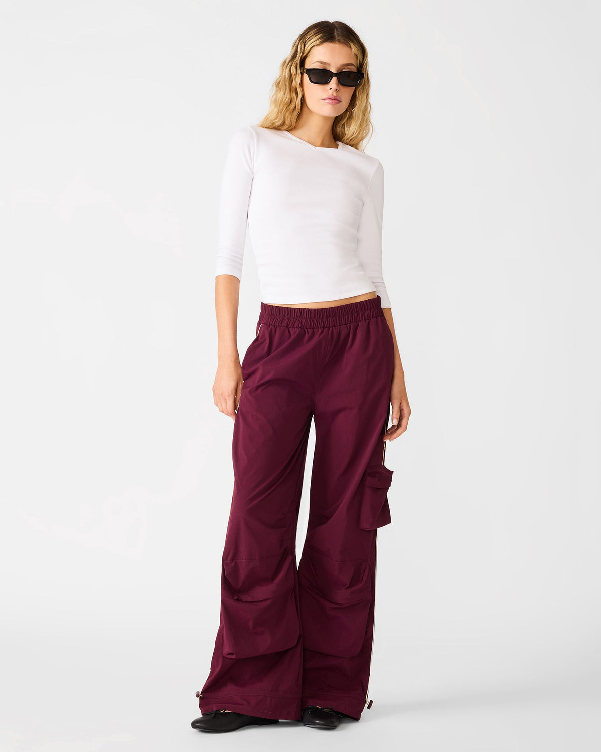 JACEY PANT DEEP FIG  Famous | Online Store