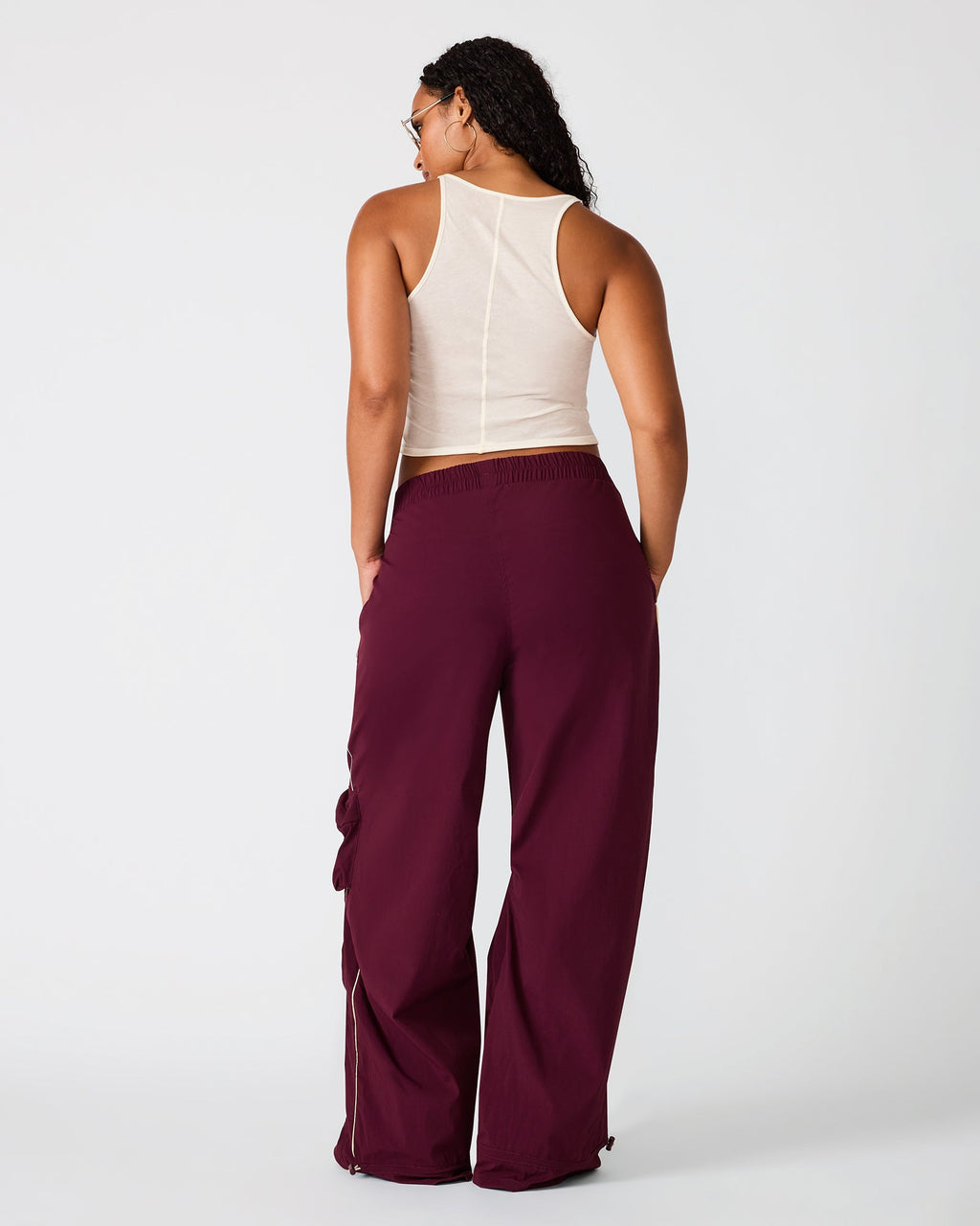 JACEY PANT DEEP FIG  Famous | Online Store
