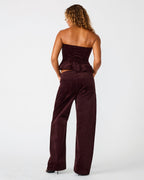 SYDNEE PANT DEEP FIG  Famous | Online Store