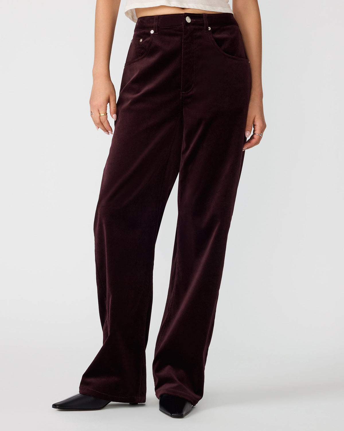 SYDNEE PANT DEEP FIG  Famous | Online Store