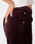 SYDNEE PANT DEEP FIG  Famous | Online Store