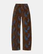 THE SYDNEE JEAN TEAL PAISLEY  Famous | Online Store