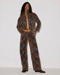 THE SYDNEE JEAN TEAL PAISLEY  Famous | Online Store