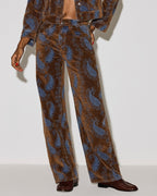 THE SYDNEE JEAN TEAL PAISLEY  Famous | Online Store