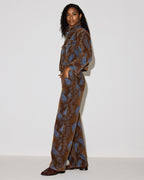 THE SYDNEE JEAN TEAL PAISLEY  Famous | Online Store