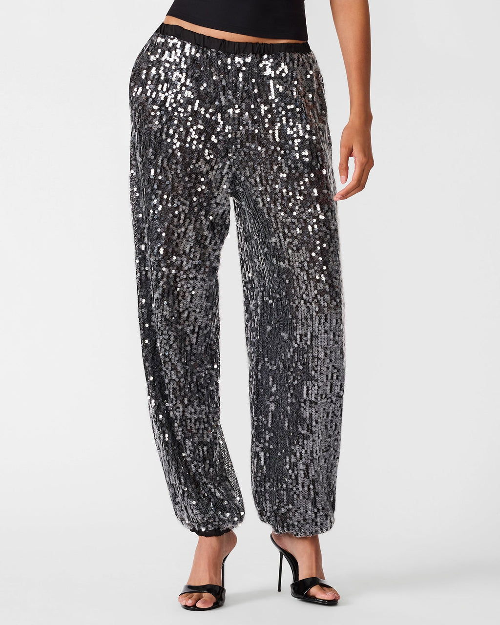 TIFFANEE PANT BLACK SEQUIN  Famous | Online Store