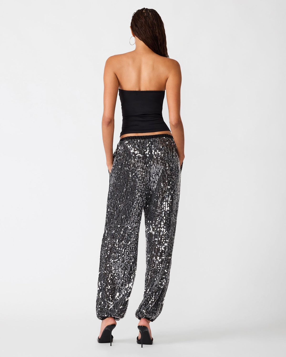 TIFFANEE PANT BLACK SEQUIN  Famous | Online Store