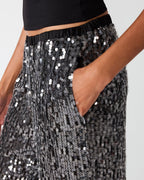 TIFFANEE PANT BLACK SEQUIN  Famous | Online Store
