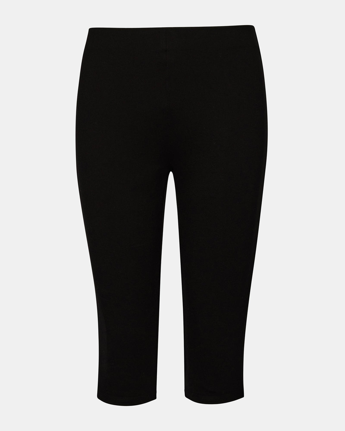 TERI KNIT CAPRI BLACK  Famous | Online Store
