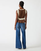 ELINOR TOP DARK ESPRESSO  Famous | Online Store