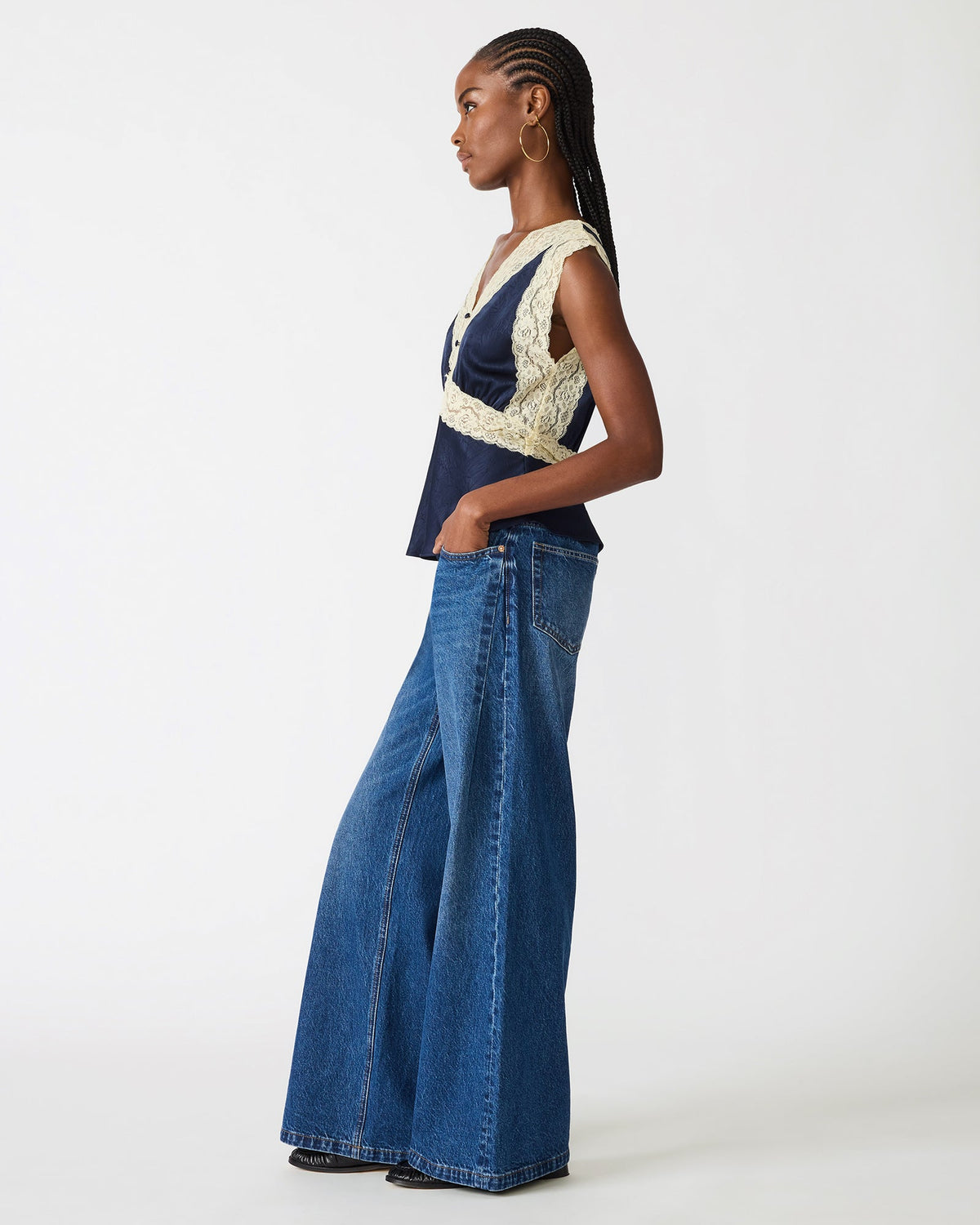 ELINOR TOP MIDNIGHT  Famous | Online Store