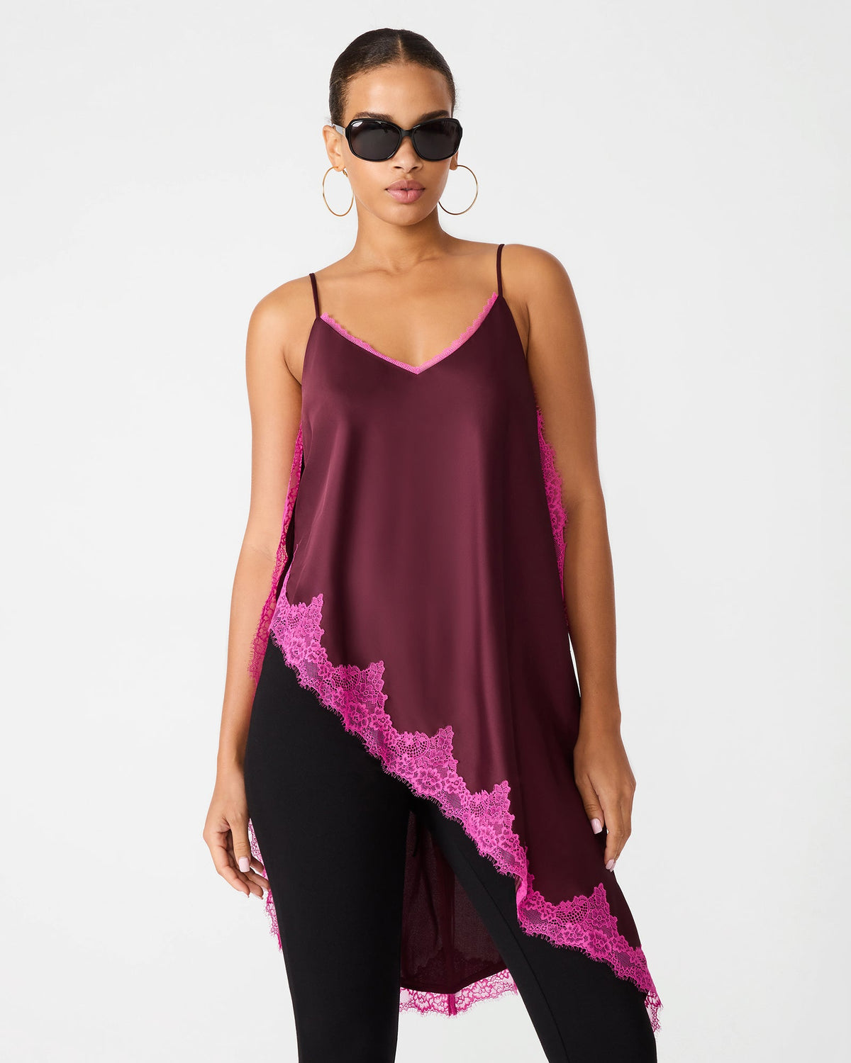 MARGAN TOP DEEP FIG  Famous | Online Store