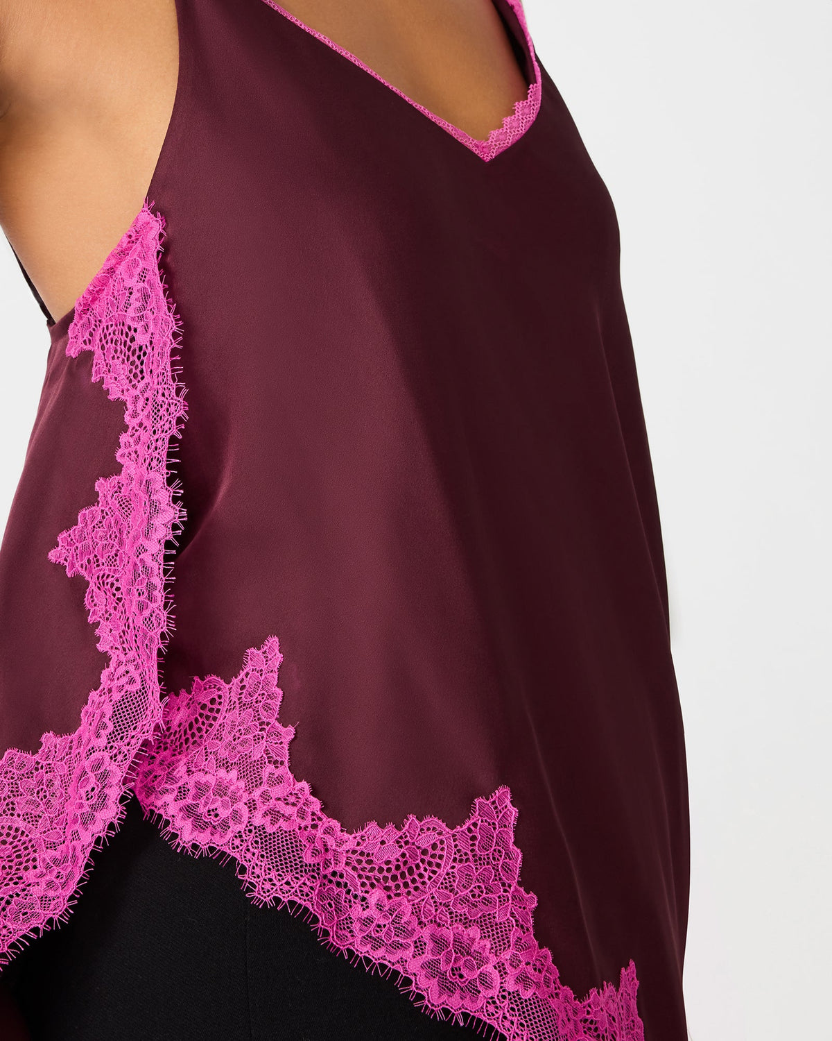 MARGAN TOP DEEP FIG  Famous | Online Store