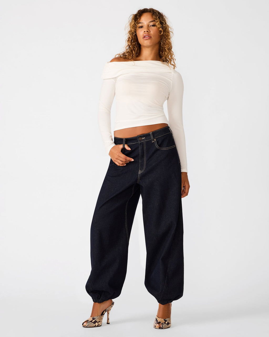 RYDER KNIT TOP CREAM  Famous | Online Store