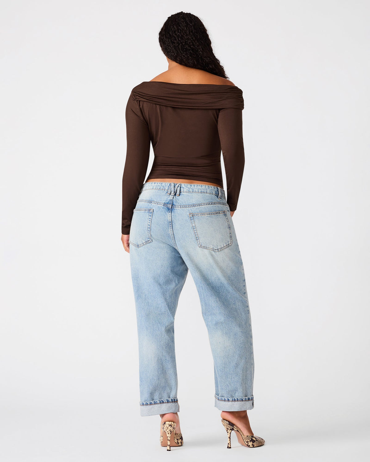 RYDER KNIT TOP WALNUT  Famous | Online Store