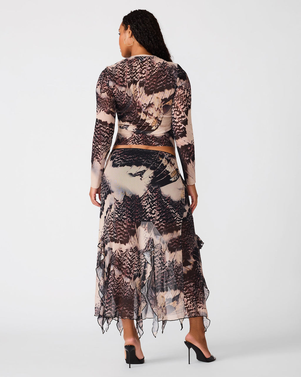 SANDY KNIT TOP MOON SHADOW  Famous | Online Store