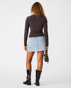 SELINE KNIT TOP DARK ESPRESSO  Famous | Online Store