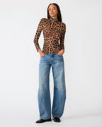 TEAGHAN TOP HOT SPOTS PRINT  Famous | Online Store