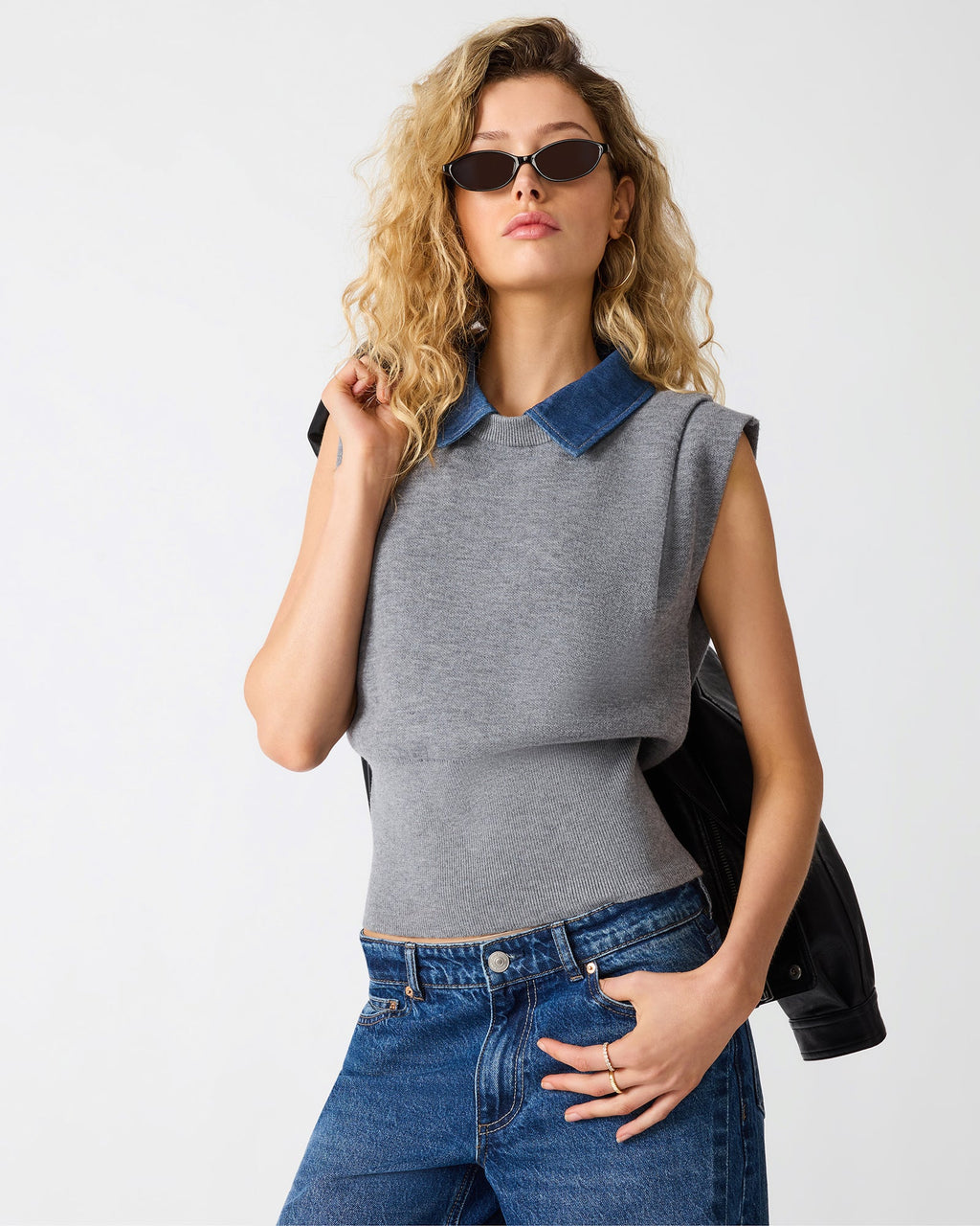 KELSON SWEATER CHARCOAL  Famous | Online Store