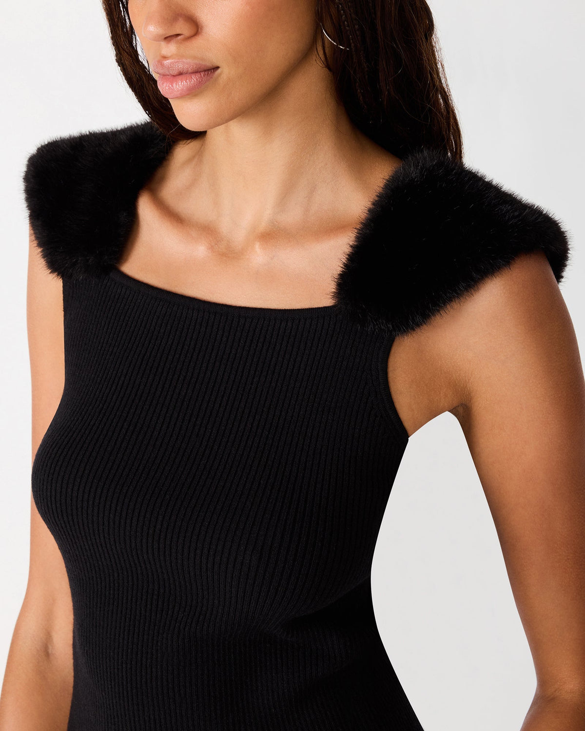 MADELYN SWEATER TOP BLACK  Famous | Online Store