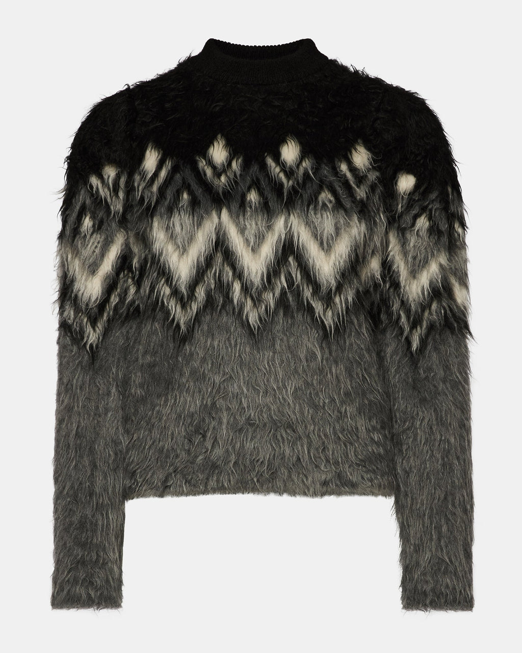 MORA SWEATER BLACK MULTI  Famous | Online Store