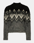 MORA SWEATER BLACK MULTI  Famous | Online Store