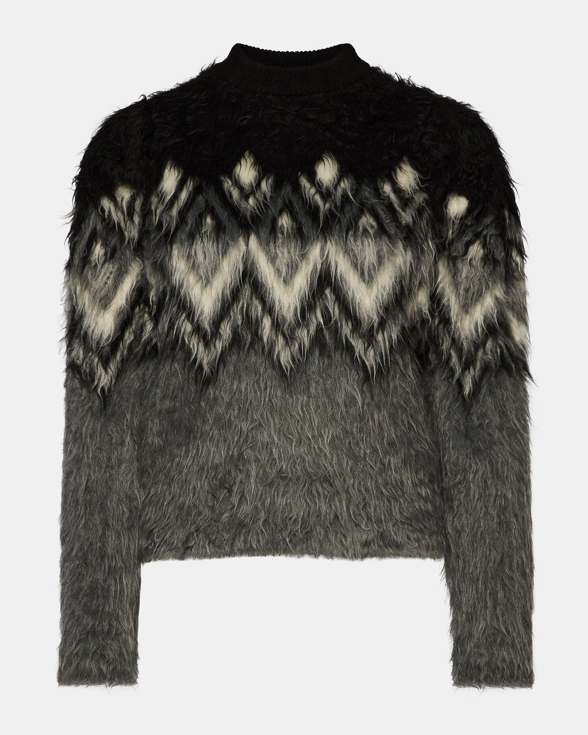 MORA SWEATER BLACK MULTI  Famous | Online Store
