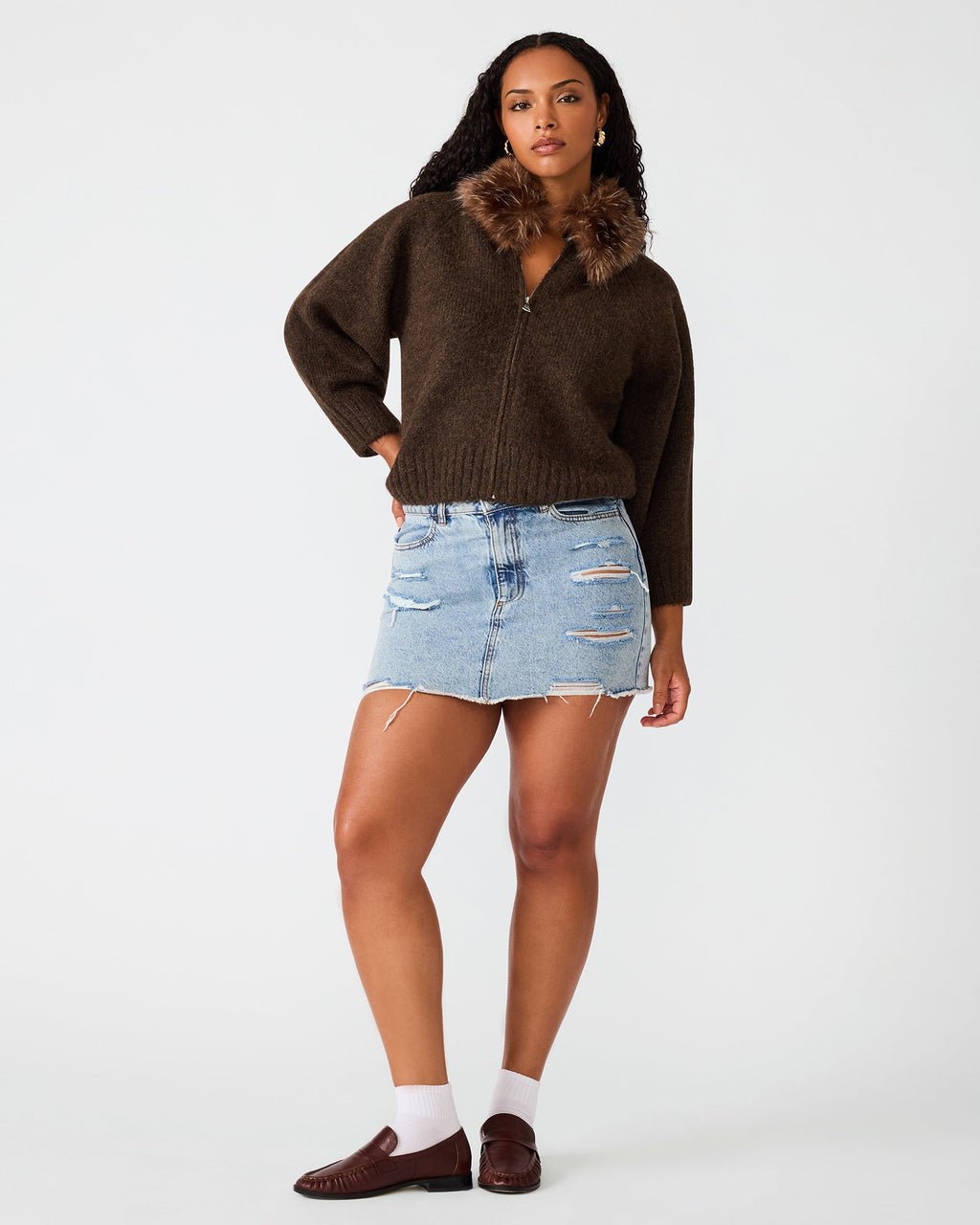 ODESSA SWEATER DARK ESPRESSO  Famous | Online Store