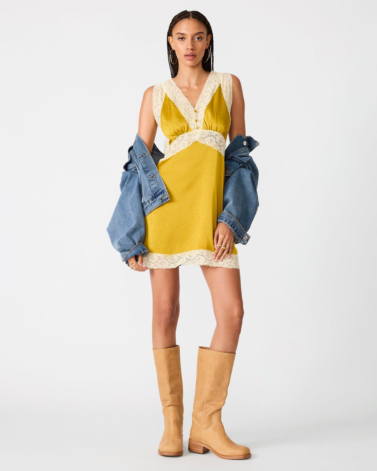 SAVANNA DRESS OILSLICK  Famous | Online Store