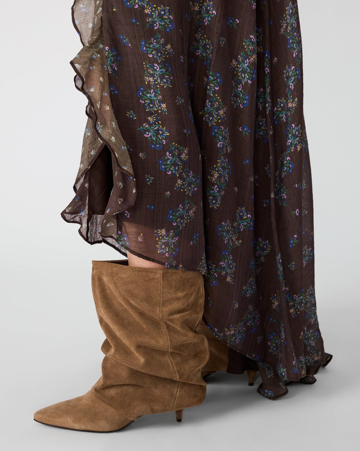 ROSELYN DRESS DARK ESPRESSO  Famous | Online Store