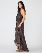 ROSELYN DRESS DARK ESPRESSO  Famous | Online Store